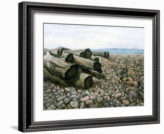 Porlock Weir-Cristiana Angelini-Framed Giclee Print