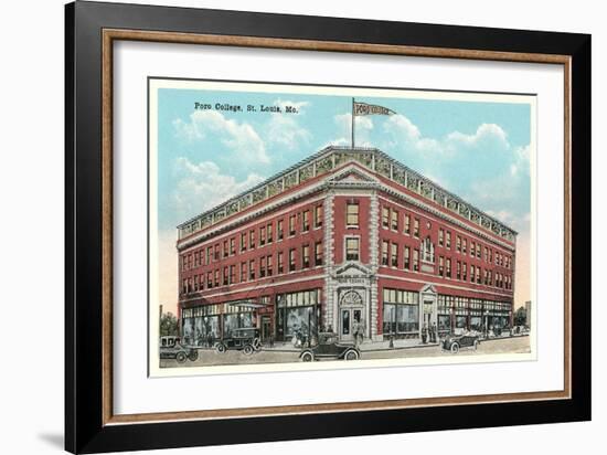 Poro College, St. Louis-null-Framed Premium Giclee Print