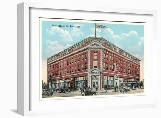 Poro College, St. Louis-null-Framed Premium Giclee Print