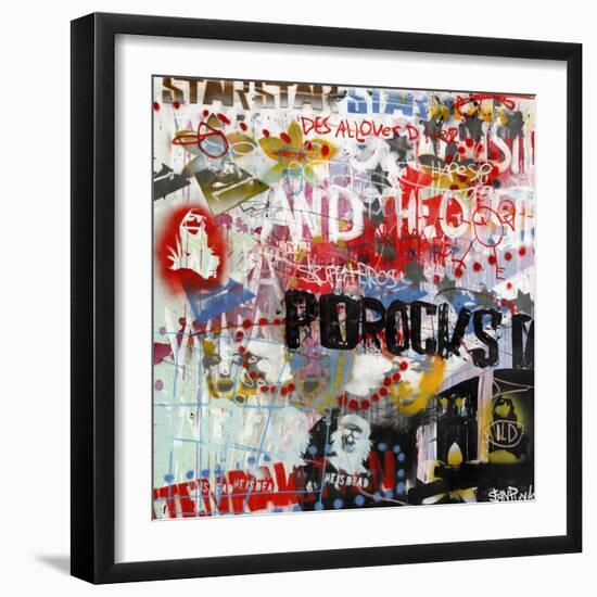 Porocks-Sean Punk-Framed Art Print