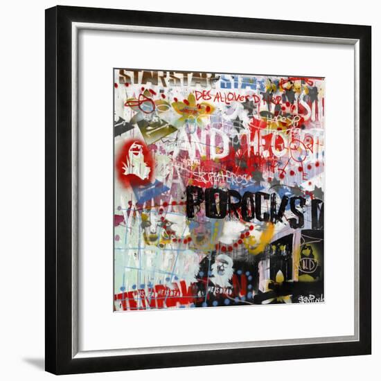 Porocks-Sean Punk-Framed Art Print