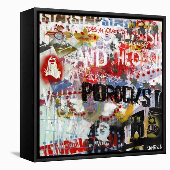 Porocks-Sean Punk-Framed Stretched Canvas