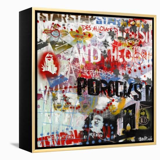 Porocks-Sean Punk-Framed Stretched Canvas