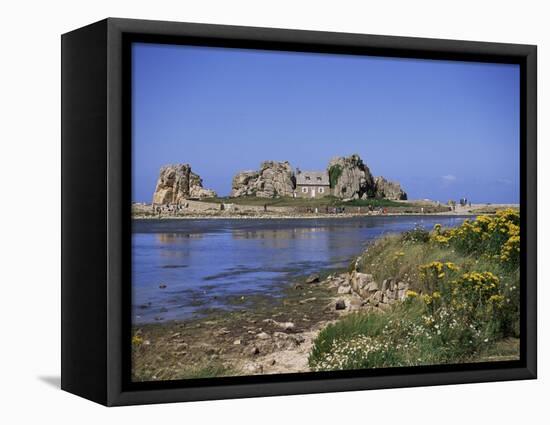 Pors Bugalez, Brittany, France-J Lightfoot-Framed Premier Image Canvas
