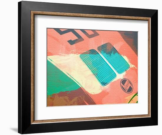 Porsche 356 Detail-NaxArt-Framed Art Print