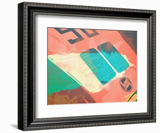 Porsche 356 Detail-NaxArt-Framed Art Print