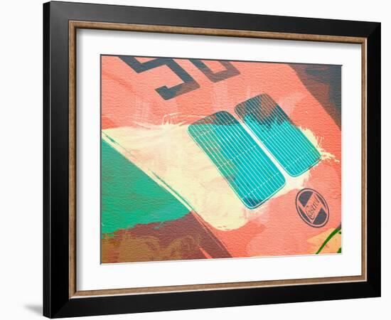 Porsche 356 Detail-NaxArt-Framed Art Print