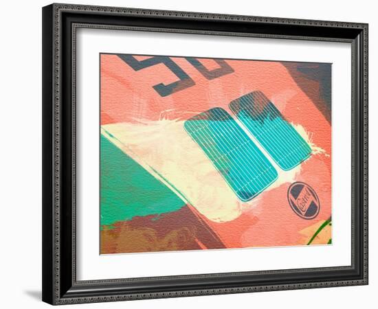 Porsche 356 Detail-NaxArt-Framed Art Print