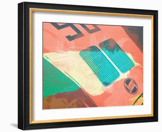 Porsche 356 Detail-NaxArt-Framed Art Print