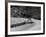 Porsche 356 Taking a Corner in the Monte Carlo Rally, 1954-null-Framed Photographic Print