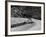 Porsche 356 Taking a Corner in the Monte Carlo Rally, 1954-null-Framed Photographic Print