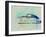 Porsche 356 Watercolor-NaxArt-Framed Art Print