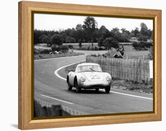 Porsche 550A Rs Coupe, Le Mans 24 Hours, France, 1956-null-Framed Premier Image Canvas