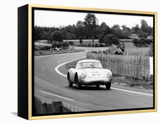 Porsche 550A Rs Coupe, Le Mans 24 Hours, France, 1956-null-Framed Premier Image Canvas