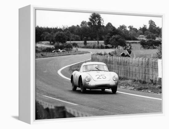 Porsche 550A Rs Coupe, Le Mans 24 Hours, France, 1956-null-Framed Premier Image Canvas