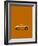 Porsche 911 1968 Orange-Mark Rogan-Framed Premium Giclee Print