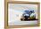 Porsche 911 on Race Track Watercolor-NaxArt-Framed Stretched Canvas