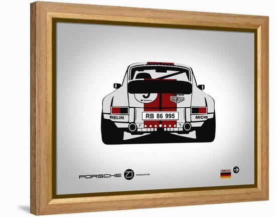 Porsche 911 Rear-NaxArt-Framed Stretched Canvas