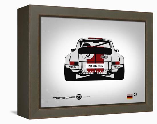 Porsche 911 Rear-NaxArt-Framed Stretched Canvas