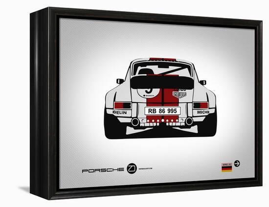 Porsche 911 Rear-NaxArt-Framed Stretched Canvas