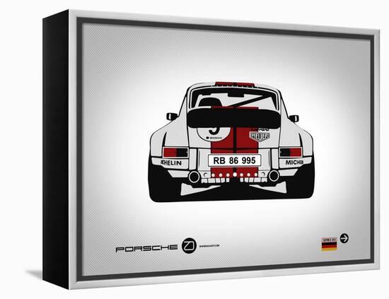 Porsche 911 Rear-NaxArt-Framed Stretched Canvas