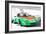 Porsche 911 Turbo Watercolor-NaxArt-Framed Art Print