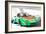 Porsche 911 Turbo Watercolor-NaxArt-Framed Art Print