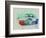 Porsche 911 Watercolor 2-NaxArt-Framed Art Print