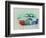 Porsche 911 Watercolor 2-NaxArt-Framed Art Print