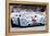 Porsche 917 Gulf Watercolor-NaxArt-Framed Stretched Canvas