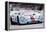 Porsche 917 Gulf Watercolor-NaxArt-Framed Stretched Canvas