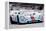 Porsche 917 Gulf Watercolor-NaxArt-Framed Stretched Canvas