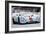 Porsche 917 Gulf Watercolor-NaxArt-Framed Art Print