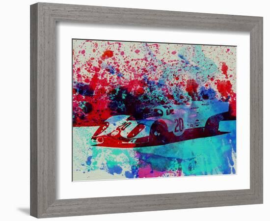 Porsche 917 Gulf-NaxArt-Framed Art Print