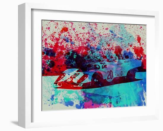 Porsche 917 Gulf-NaxArt-Framed Art Print