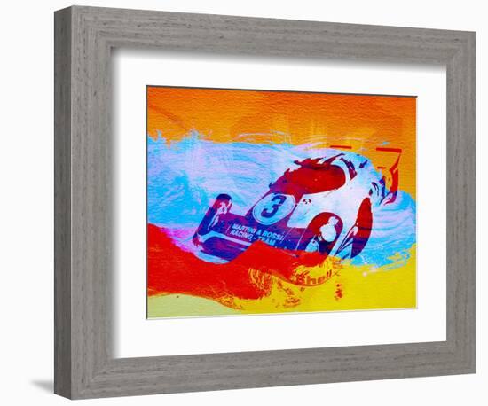 Porsche 917 Martini and Rossi-NaxArt-Framed Art Print