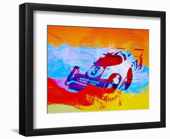 Porsche 917 Martini and Rossi-NaxArt-Framed Art Print