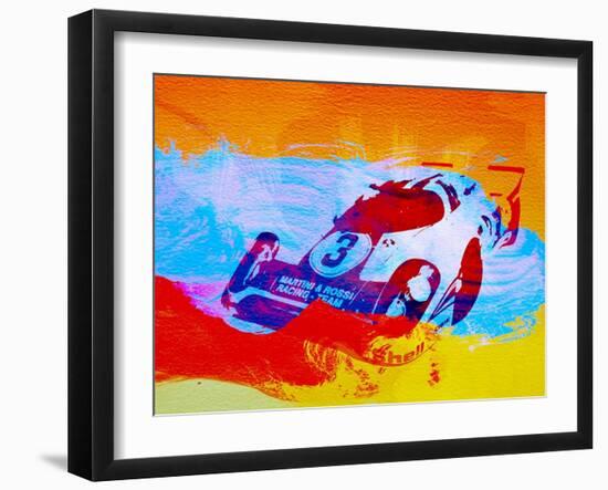 Porsche 917 Martini and Rossi-NaxArt-Framed Art Print