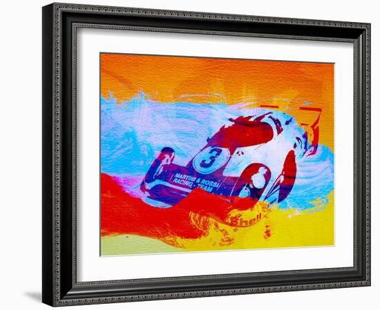 Porsche 917 Martini and Rossi-NaxArt-Framed Art Print