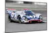 Porsche 917 Martini Rossi Watercolor-NaxArt-Mounted Art Print