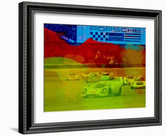 Porsche 917 Racing-NaxArt-Framed Art Print