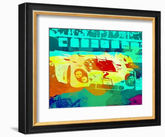 Porsche 917 Watercolor-NaxArt-Framed Art Print