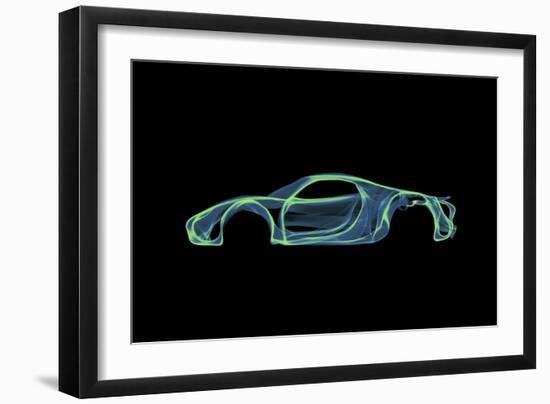 Porsche 918 Spyder-Octavian Mielu-Framed Art Print