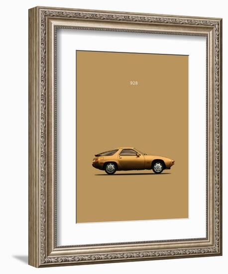 Porsche 928 1979-Mark Rogan-Framed Art Print