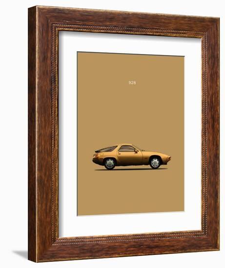 Porsche 928 1979-Mark Rogan-Framed Art Print