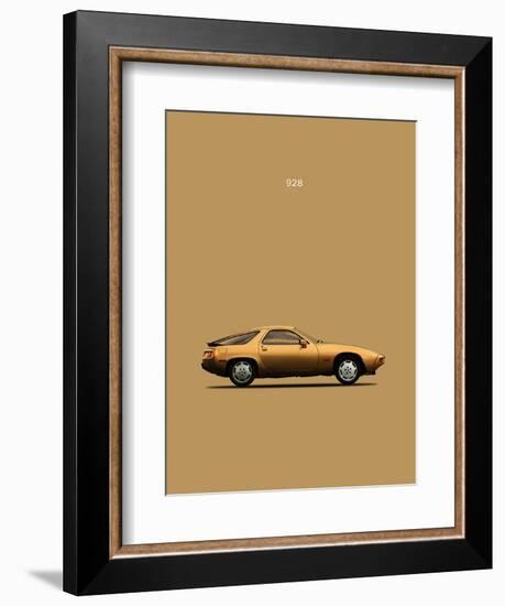 Porsche 928 1979-Mark Rogan-Framed Art Print