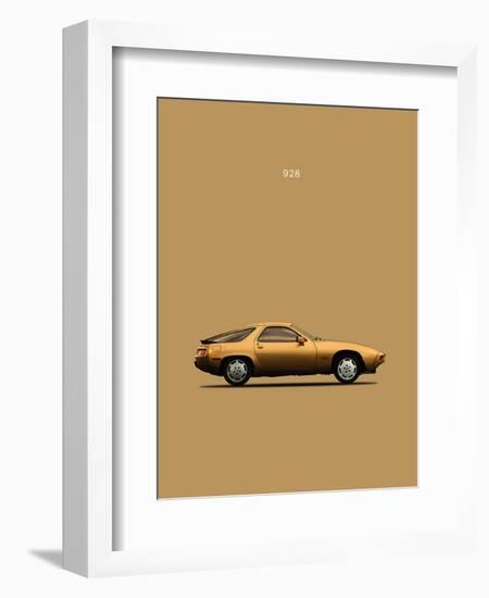 Porsche 928 1979-Mark Rogan-Framed Art Print