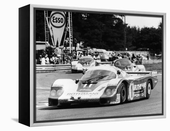 Porsche 956 Driven by Jacky Ickx and Derek Bell, 1982-null-Framed Premier Image Canvas