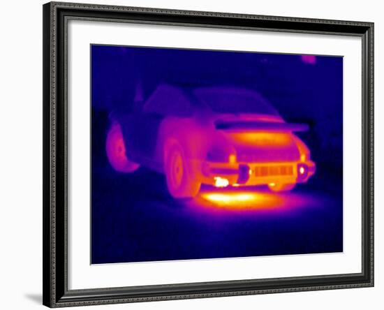 Porsche Car, Thermogram-Tony McConnell-Framed Photographic Print