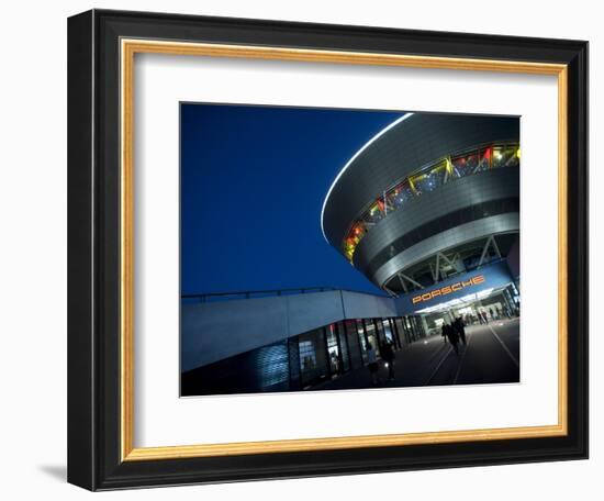 Porsche, Leipzig, Saxony, Germany, Europe-Michael Snell-Framed Photographic Print